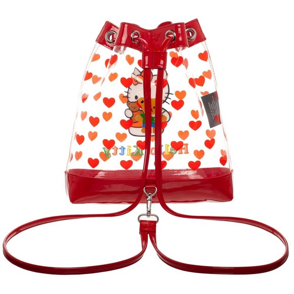 Hello Kitty Clear  Bucket Mini Backpack - Picture 6 of 7